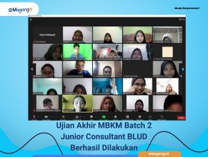 Ujian Akhir MBKM Batch 2 Junior Consultant BLUD Berhasil Dilakukan